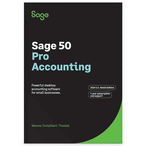 SAGE 50 PRO ACCOUNTING 2024 U.S. 1-USER 1-YEAR SUBSCRIPTION