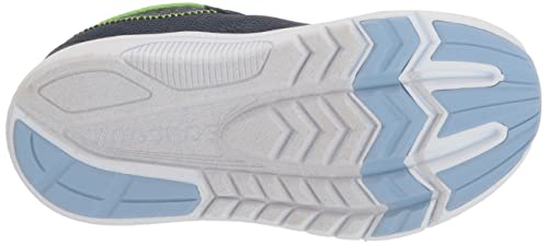 Saucony Kinvara 14 Alternative Closure Jr. Sneaker, Light Blue, 4.5 US Unisex Little Kid