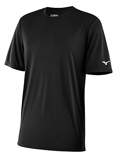 Mizuno Men's Standard NXT Short Sleeve Tee, White, Small