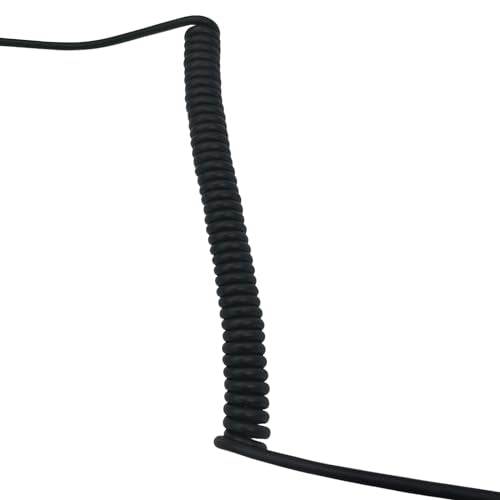 stdgove Radio Speaker Microphone IP67 Waterproof Shoulder Lapel Mic 3.5mm for Motorola cp100 cls1410 gp300 cp200d bpr40 CLS 1110 1410 cp185 dlr1060 rdm2070d dlr1020 rmu2040 rdu4100 dtr700 (Black)