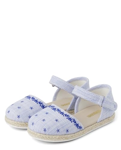 Gymboree,and Toddler Slip On Casual Shoe,Navy Espadrille,3 Years