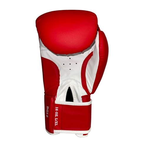Ringside Striker Boxing Training Sparring Gloves, Small/Medium, Black/White
