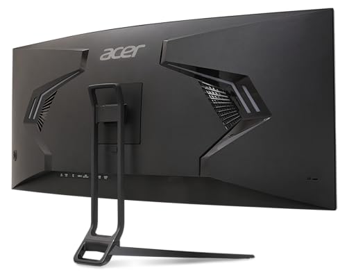 Acer Nitro 34" UWQHD 3440 x 1440 1000R Curved PC Gaming Monitor | Adaptive-Sync Support (FreeSync Compatible) | 100Hz Refresh | 1ms VRB | AdobeRGB 90% | 2 x DP 1.2 & 2 x HDMI 2.0 | EDA343CUR Hbmiippx