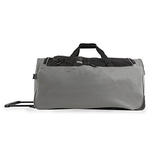 Pacific Coast Signature 30" Large Rolling Duffel Bag, Black, One Size