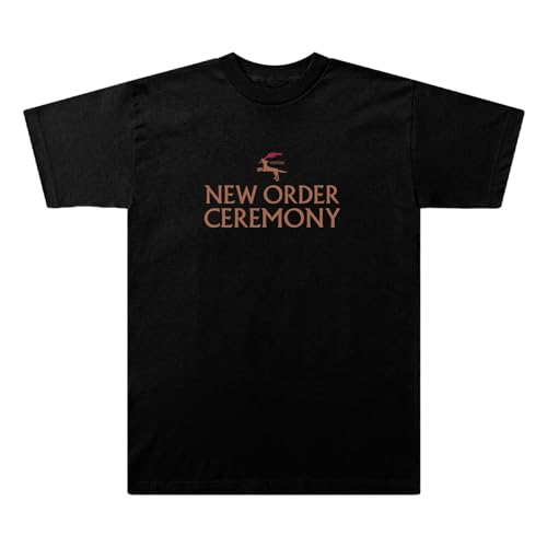 New Order Unisex's Standard Ceremony T-Shirt, Black