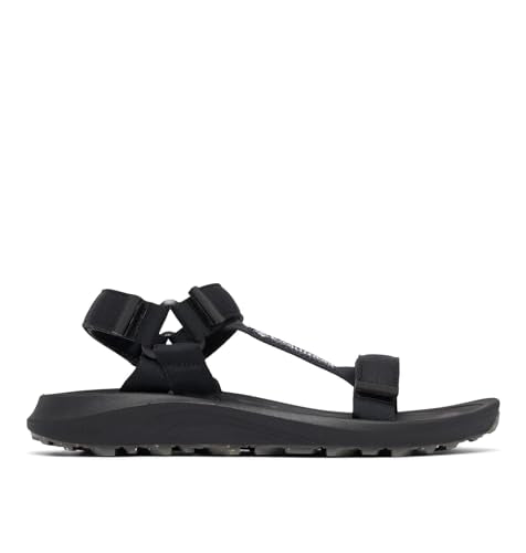 Columbia Men's Globetrot Sandal, Black/White, 7