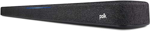 Polk Audio React Sound Bar, Dolby & DTS Virtual Surround Sound, Next Gen Alexa Voice Engine with Calling & Messaging Built-in, Expandable to 5.1 with Matching React Subwoofer & SR2 Surround Speakers