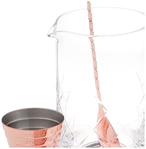 Barfly Classic Cocktail Stirring Set, Copper