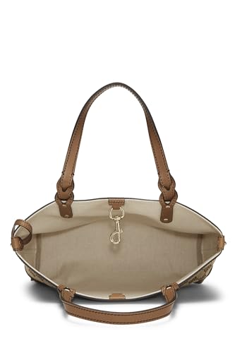 Gucci, Pre-Loved Original GG Canvas Craft Tote Small, Brown