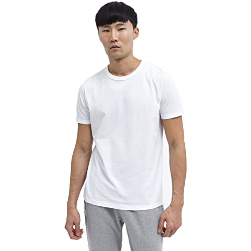 Reigning Champ Men's Lightweight Jersey T-Shirt 2 Pack, Heather Grey, XS