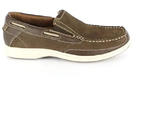 Florsheim Men's, Lakeside Slip-On Brown Nubuck 9 WW