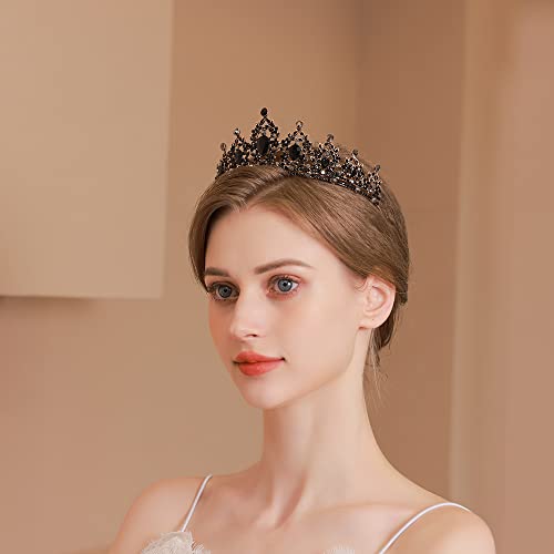 Kamirola - Tiaras Crown for Women Crystal Headbands for Bridal,Wedding and Party Prom Pageant Party,Gothic Halloween Costumes for Women Prom Halloween Accessories…