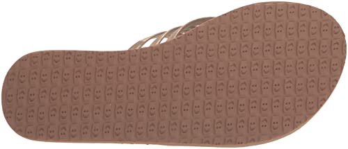 Sanuk Yoga Sandy Metallic Champagne 5 B (M)