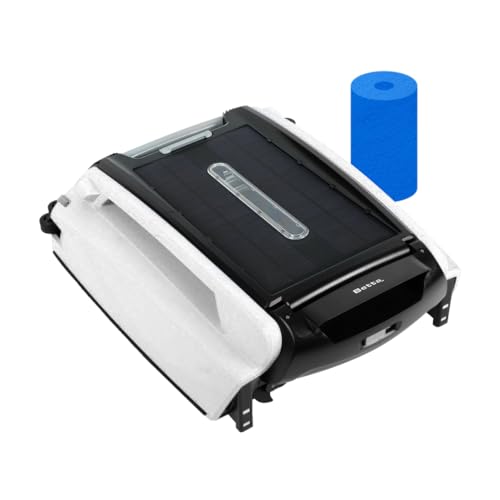 Betta SE Solar-Powered Robotic Automatic Pool Skimmer Cleaner with 30+ Hour Cleaning Battery, Pool Skimmer Anti-Stuck Foam Noodle, and Re-Engineered Twin SCT Motors (Blue)
