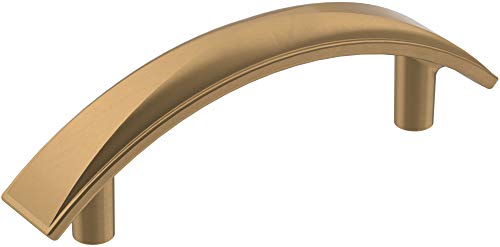 Amerock | Cabinet Pull | Champagne Bronze | 3 inch (76 mm) Center-to-Center | Extensity | 1 Pack | Drawer Pull | Cabinet Handle | Cabinet Hardware