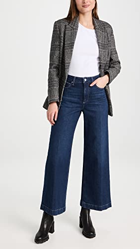 PAIGE Women's Harper 30" Gracie Lou Jeans, Gracie Lou, Blue, 27