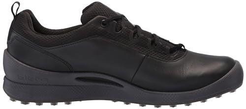 ECCO Men's Biom Hybrid BNY Waterproof Golf Shoe, Black, 5-5.5