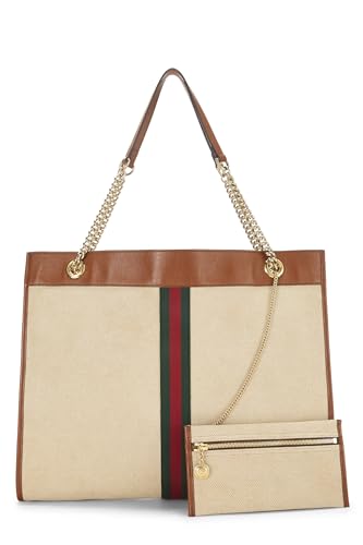 Gucci, Pre-Loved Brown Original GG Supreme Canvas Rajah Tote Large, Brown