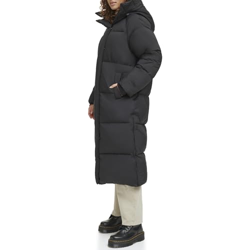 Levi's Women's Extra Long Parka Jacket, Black