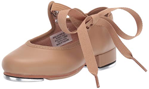 Bloch Girls' Annie Tyette Dance Shoe, Brown Tan, 8 W US