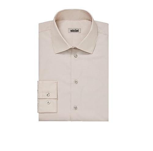 Unlisted by Kenneth Cole mens Regular Fit Solid Dress Shirt, White, 18 -18.5 Neck 34 -35 Sleeve XX-Large US