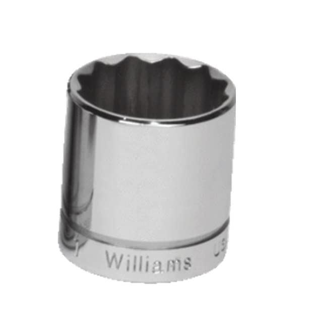 Williams B-622 11/16-Inch Shallow 6 Point Socket