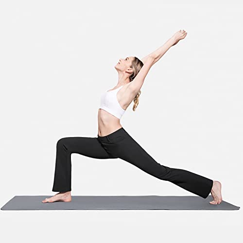 baleaf Womens Dress Pants Yoga Work Pants Pull On Slacks Petite Business Casual Office Trouser Pockets 31" Blue XLT