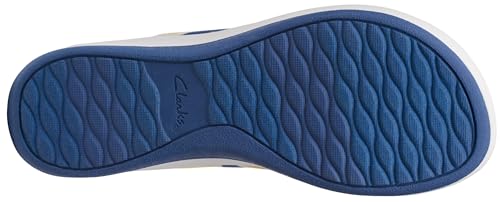 Clarks Women's Arla Glison Platform, Blue Heather Fabric, 11