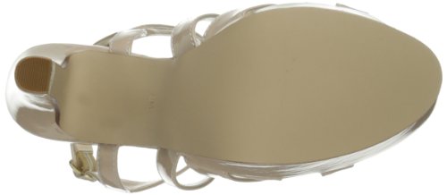 Touch Ups Women's Queenie Synthetic Platform Sandal,Nude Patent,11 M US