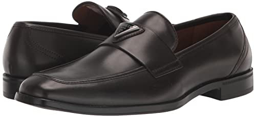 Guess Men's Hemmer Loafer, Dark Brown 200, 12