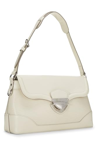 Louis Vuitton, Pre-Loved White Epi Bagatelle PM, White