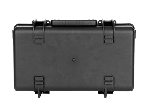 Monoprice Weatherproof Hard Case - 26 x 20 x 14 Inches, With Wheels and Customizable Foam, Shockproof, IP67, Ultraviolet And Impact Resistant Material, Black - Pure Outdoor Collection, 82.2 Liter