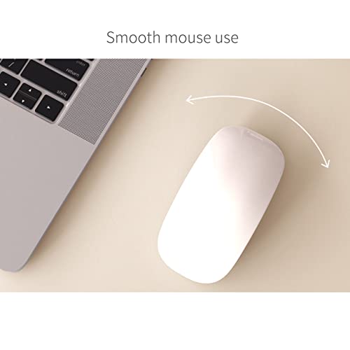 RENMTURE Dual-Sided Mouse Pad, Natural Cork & PU Leather Large Desk Pad for Office and Home Work, Desk Protector Non-Slip, Waterproof, Easy Clean (Pink, 36"x17")