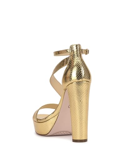 Jessica Simpson Women's ILEY Sandal-Platform, Natural, 10
