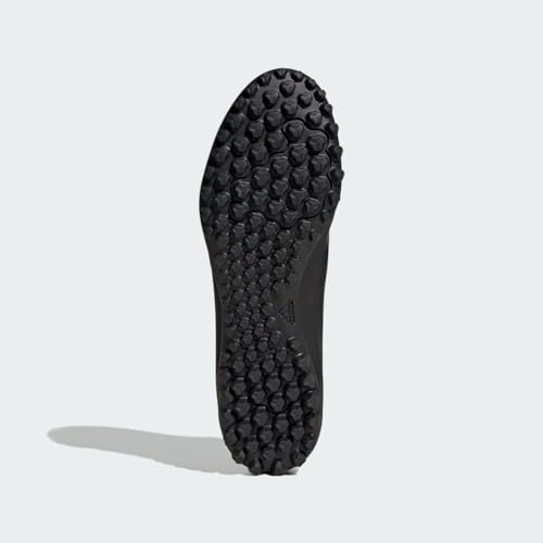 adidas Unisex X Crazyfast.4 Turf Sneaker, Core Black/Core Black/Core Black, 6.5 US Men