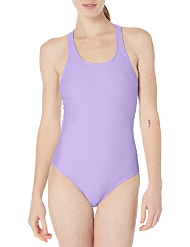 Body Glove Women's Standard Smoothies Mylene Solid One-Piece Swimsuit with Racer Back, Akebi, Small