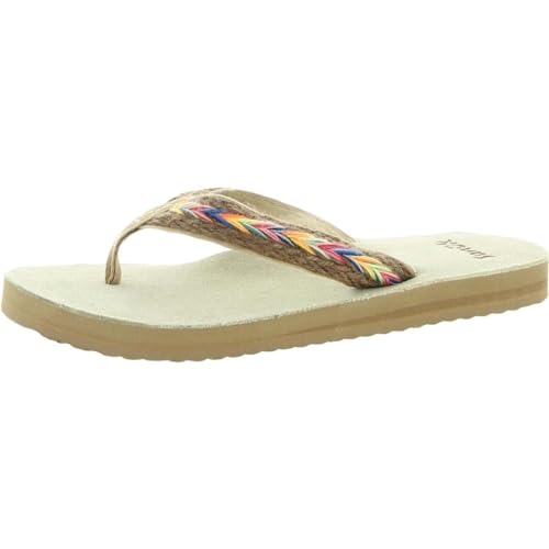 Sanuk Fraidy Hemp Rainbow 5 B (M)