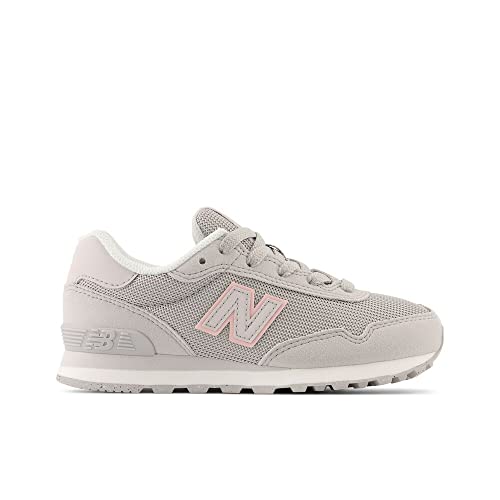 New Balance 515 V1 Lace-Up Sneaker, Pink/Vintage Indigo, 2 US Unisex Little Kid