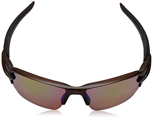 Oakley Men's OO9188 Flak 2.0 XL Rectangular Sunglasses, Steel/Prizm Dark Golf, 59 mm