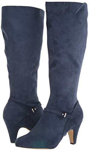 Bella Vita Women's Sasha Tall Boot Fashion, Black, 7 Wide