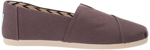 TOMS mens Alpargata Loafer Flat, Grey, 12 US