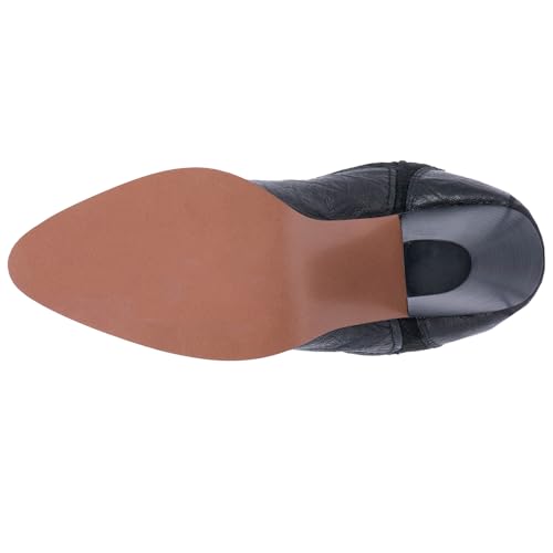 Dingo Women's Ava Western Boot,Black,6 M US