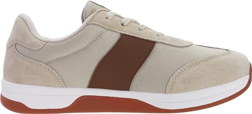 WHITIN Women's Zero Drop Trainer Shoes Wide Toe Box Sneakers Extra Width Size 5.5 Non Slip Trail Walking Road Running Fashion Lightweight Tennis Beige 36