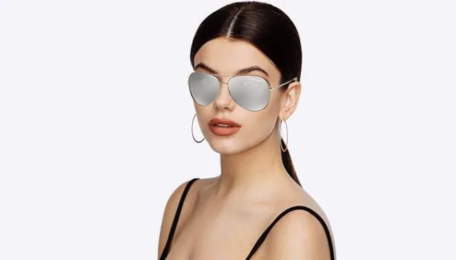 Michael Kors MK5004 CHELSEA Aviator 101311 59M Sunglasses For Women + BUNDLE with Designer iWear Eyewear Kit (Gunmetal/Black/Grey Gradient)
