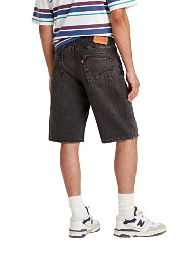 Levi's Men's 569 Loose Straight Denim Shorts (Also Available in Big & Tall), Halloumi-Stretch, 42