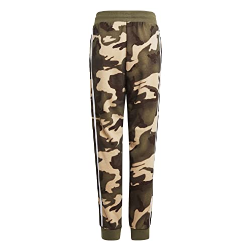 adidas Originals Kids' Camouflage Pants, Magic Beige/Multicolor, X-Small