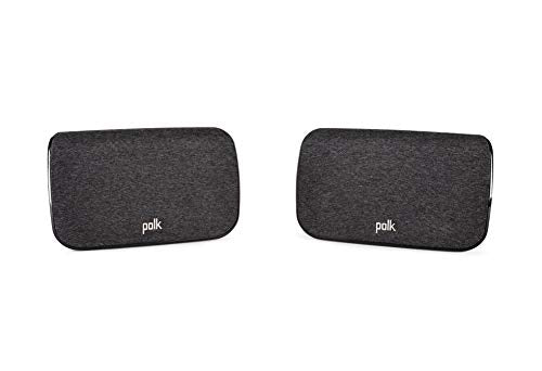 Polk Audio React Sound Bar, Dolby & DTS Virtual Surround Sound, Next Gen Alexa Voice Engine with Calling & Messaging Built-in, Expandable to 5.1 with Matching React Subwoofer & SR2 Surround Speakers