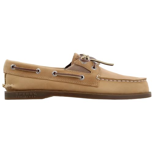 Sperry unisex child Authentic Original Boat Shoe, Sahara, 3.5 Big Kid US