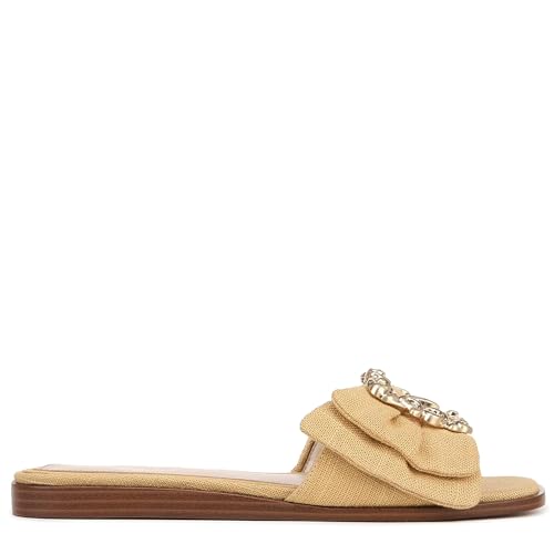 Sam Edelman Ivana Flat Sandal Desert Sun 10 Medium