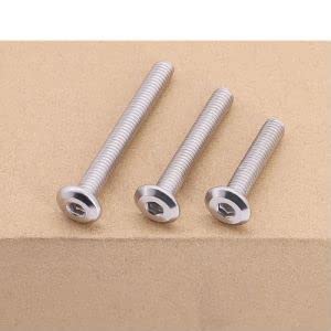 M10-1.5 x 75mm (8 pcs) Hexagon Socket Head Cap Screws, Furniture Screws, Connecting Bolts, 304 Stainless Steel 18/8, Full Thread, Bright Finish, Metric Standard